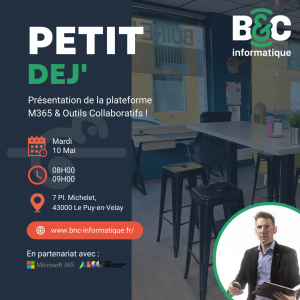 Visuel petit dejeuné 10 Mai